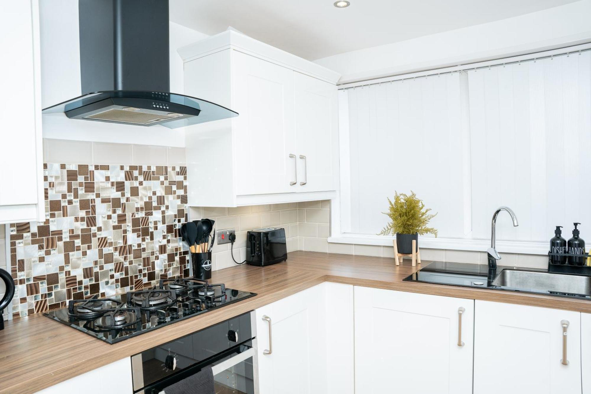 Villa Stylish 3 Bed House With Free Parking Leeds  Exterior foto